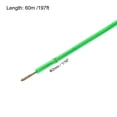 thumbnail image 2 of Uxcell 1/16 Green Vinyl Coated Wire Ropes 328ft Galvanized Steel with 10PCS M3 Loop Sleeves, 2 of 7