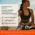 thumbnail image 6 of Genius Electrolytes Powder Drink Mix - Natural Hydration Booster & Endurance Supplement with Potassium, Magnesium & Zinc - Orange Fizz, 30 Servings, 6 of 9