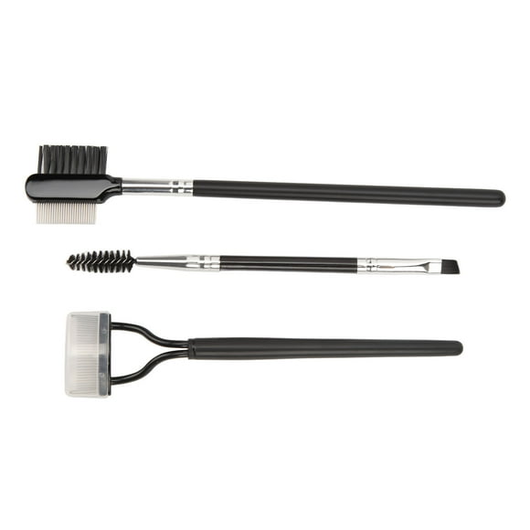 Cepillo para cejas, peine para pestañas de 3 piezas, peine para pestañas, cepillo para pestañas de doble punta, confiabilidad excepcional