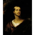 thumbnail image 2 of Henry Inman 15x17 Gold Ornate Wood Frame and Double Matted Museum Art Print Titled - William Charles Macready as William Tell (1826-27), 2 of 4