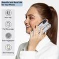 thumbnail image 4 of Allytechgroup 2024 New Trendy Back Case Cover for Apple iPhone XS Max, Premium PU Leather Luxury Design with Ring Holder Stand Bracket Bumper Shockproof Phone Case for Girls Women, Silver, 4 of 8