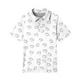 thumbnail image 2 of HIPYLO Cute Tops Y2k Girls Graphic Tees 7-8 Down Vest Uniform Shirts for Girls Red Shirt Girl Clothes Size 7-8 Young Girls Clothes Trendy Clothes, 2 of 5