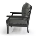 thumbnail image 6 of LuXeo Aspen 3 Piece Plastic Set Deep Seating Chair with End Table in Gray, 6 of 12