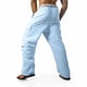 thumbnail image 4 of Kalauyu Men's Casual Cargo Sweatpants Waist Drawstring Joggers Loose Fit Pants for Men with Multi Pockets, 4 of 4