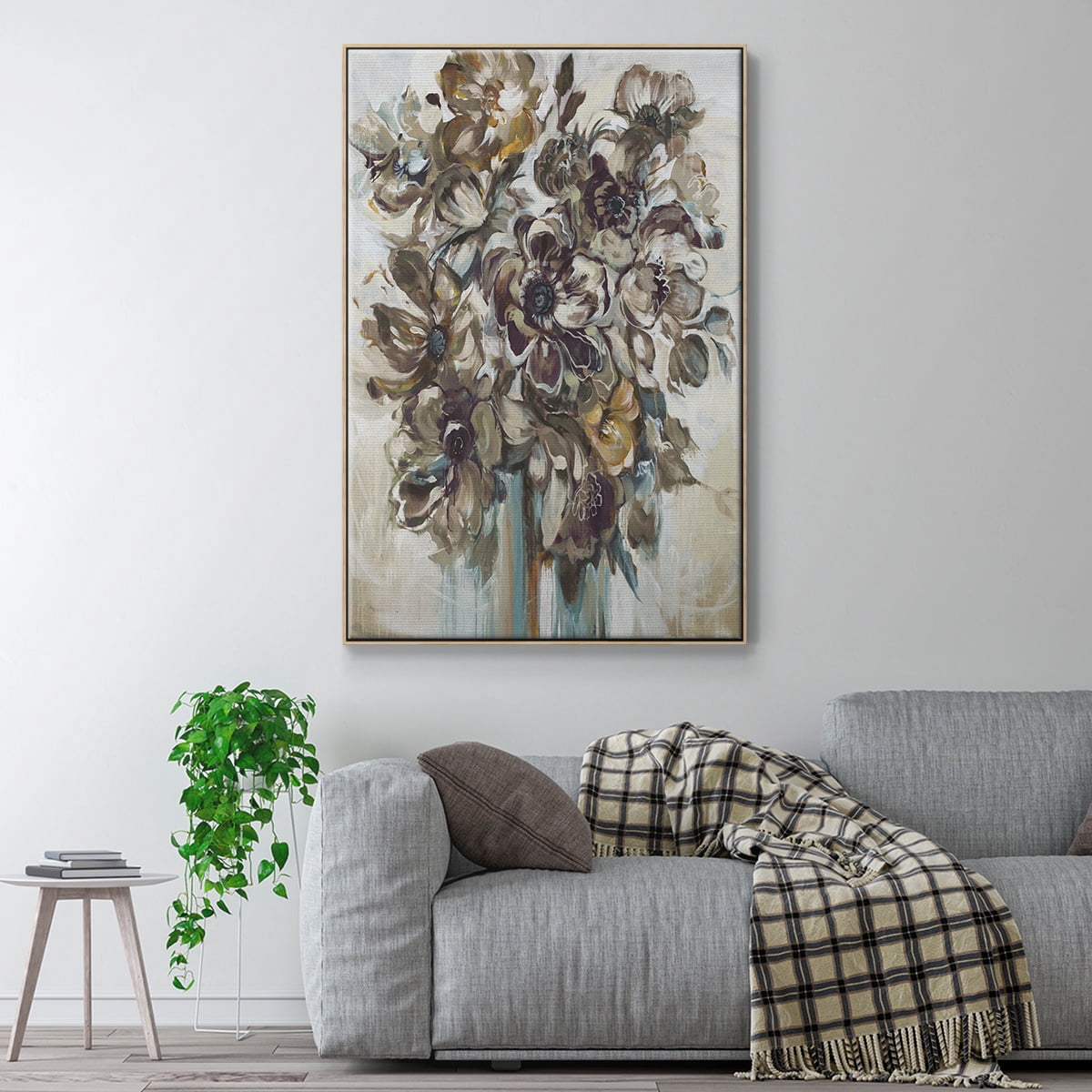 Wild At Heart VI Framed Premium Gallery Wrapped Canvas - Ready to Hang - 25 x 37 - Natural Wood Floating Frame
