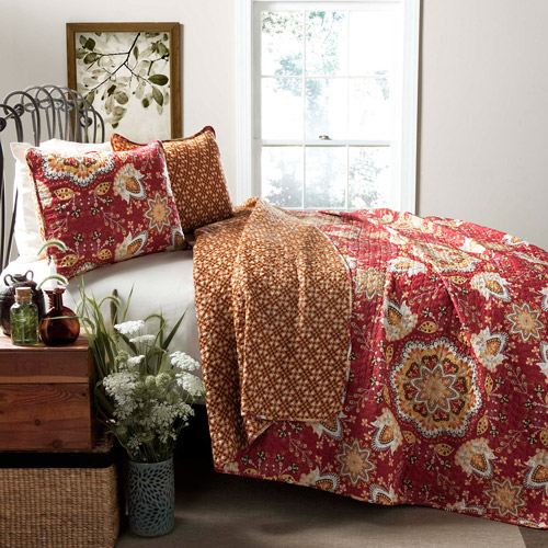 Belle 4-Piece Bedding Comforter Set - Walmart.com Belle 4-Piece Bedding Comforter Set - Walmart.com -