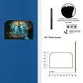 thumbnail image 2 of Off The Wall Plates - Libra Zodiac Classic Decorative Acrylic Cover Triple Blank Wallplate, 2 of 5