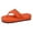 Orange, variant on HNMKIU Fashion Platform Slide Sandals Summer Casual Comfort Toe Post Beach Slippers Women Soft Sole Outdoor Indoor Shoes Womens Flip Flops Black,7.5