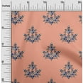 thumbnail image 1 of oneOone Organic Cotton Voile Fabric Leaves & Floral Block Decor Fabric Printed BTY 42 Inch Wide, 1 of 4