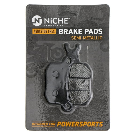 Niche Rear Left Brake Pad for Can-Am Defender HD10 Semi-Metallic UTV 519-KPA2331D