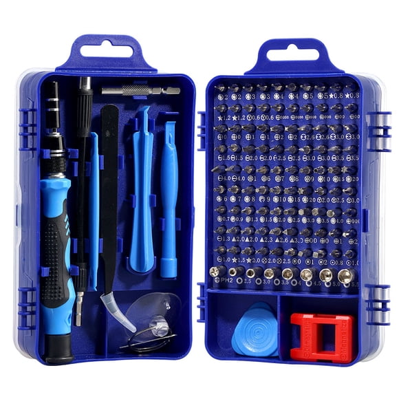 Trousse de Tournevis de Précision 115 en 1, Outil de Précision pour Réparer Téléphone Intelligent, Ordinateur, Tablette, Lunettes, Montre, Petits Appareils Ménagers