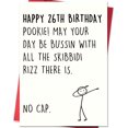 thumbnail image 1 of Tarjeta de cumpleaños Smithtuy 26.º con diseño divertido de jerga Gen Z, 1 of 7