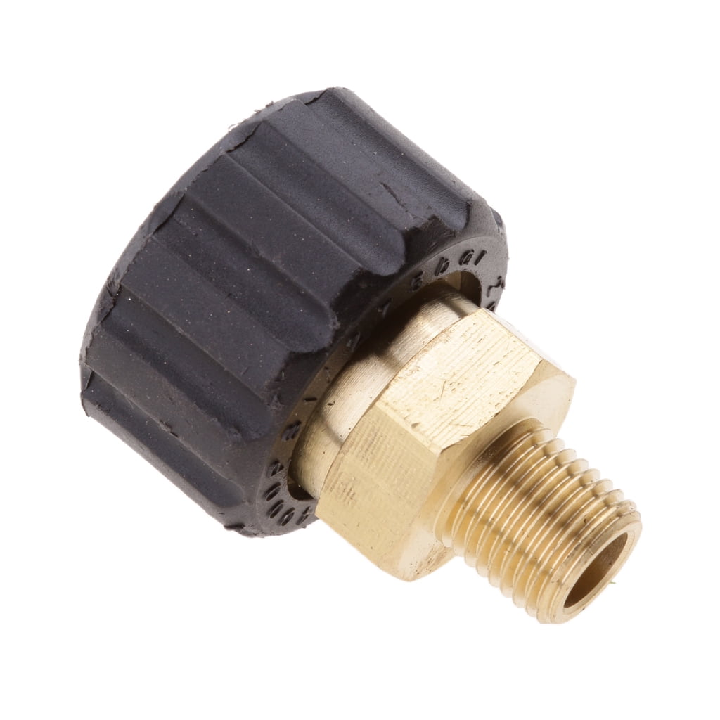Wash Jet Quick Connector Coupling Female 1/4 To Female M22x1.5 14mm Adapter 