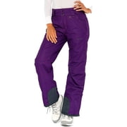 Arctix Women's Insulated Snow Pants, Moguls Print Purple, X-Large/Regular