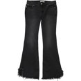 thumbnail image 1 of Free People Womens Vintage Flared Jeans, Black, 26, 1 of 3