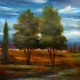 thumbnail image 2 of Holsinger, Joel 26x26 Black Ornate Wood Framed with Double Matting Museum Art Print Titled - Woodland Acres 2, 2 of 4