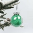 thumbnail image 4 of FastXmas 2.4 Inch Shatterproof Transparent Plastic Christmas Tree Balls Ornaments Set, Decorative Hanging Clear Xmas Baubles with Stuffed Delicate Christmas Tree Decorations for Home Holiday Wedding, 4 of 6