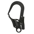 thumbnail image 4 of Mosquetón con cierre automático, mosquetón con cierre automático, gancho para arnés, clip de hardware, mosquetón con resorte para senderismo, acampada Negro, 4 of 8