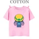 thumbnail image 4 of Camiseta de manga corta de algodón 100% para niños, camiseta informal de verano con dibujos animados de Anime de Disney de los años 90, regalo Kawaii para niños y niñas, 4 of 5