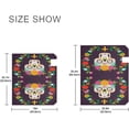 thumbnail image 3 of Mexican Skull Magnetic Mailbox Cover MailWraps Garden Yard Home Decor for Outside Standard Size-18"x 20.7", 3 of 6