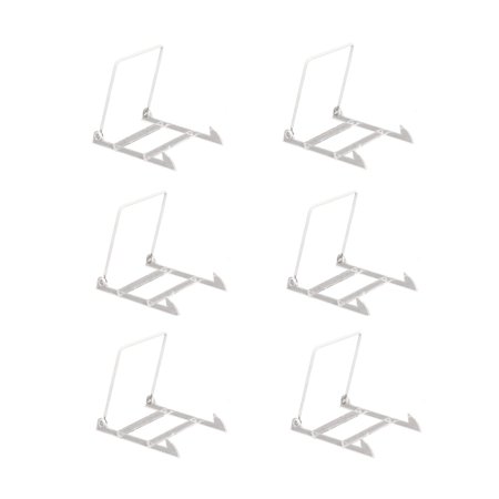 UPC: 0025403816362 | Acrylic Adjustable Easel  Set of 6