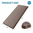 thumbnail image 2 of GALMAXS7 Kitchen Mat Anti Fatigue Mats for Kitchen,Non Slips Kitchen Rugs and Mats for Floor,17"x39",Brown, 2 of 9