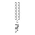 thumbnail image 3 of Flute Repair Kit, Maintenance Tools, Screws, Gaskets, Instrument Accessories W53, 3 of 3