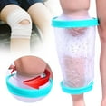 thumbnail image 3 of Daily Mix Store Reusable Waterproof Cast & Wound Protector - 21.65/26.77 Knee/Leg Cast Cover for Shower after Surgery, Effectively Prevents Wound Infection, 3 of 9
