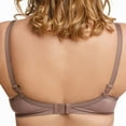 thumbnail image 4 of Plus Size Underwire Bra Full Coverage Minimizer Wide Straps Support Panels Non-Padded Lace Cups 34 36 38 40 42 44 / B C D E F G H ( 42H, Cocoa), 4 of 4