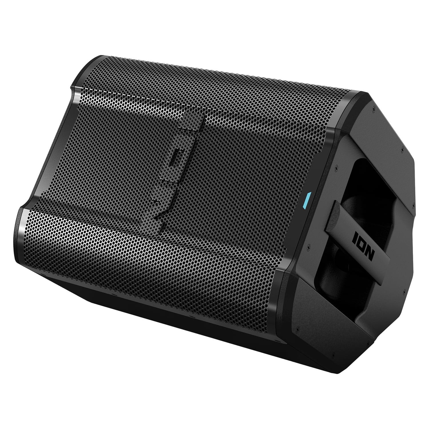 ION Trouper 100 Rechargeable Portable Bluetooth PA System with Wired Microphone, 3-Channel Mixer, and FM Radio, iPA173