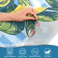 thumbnail image 5 of Yayeee Kitchen Curtains Tier Set of 2 Light Filtering 57"x24" Over Sink Window Panels, Cartoon Plaid Lemon, 5 of 7
