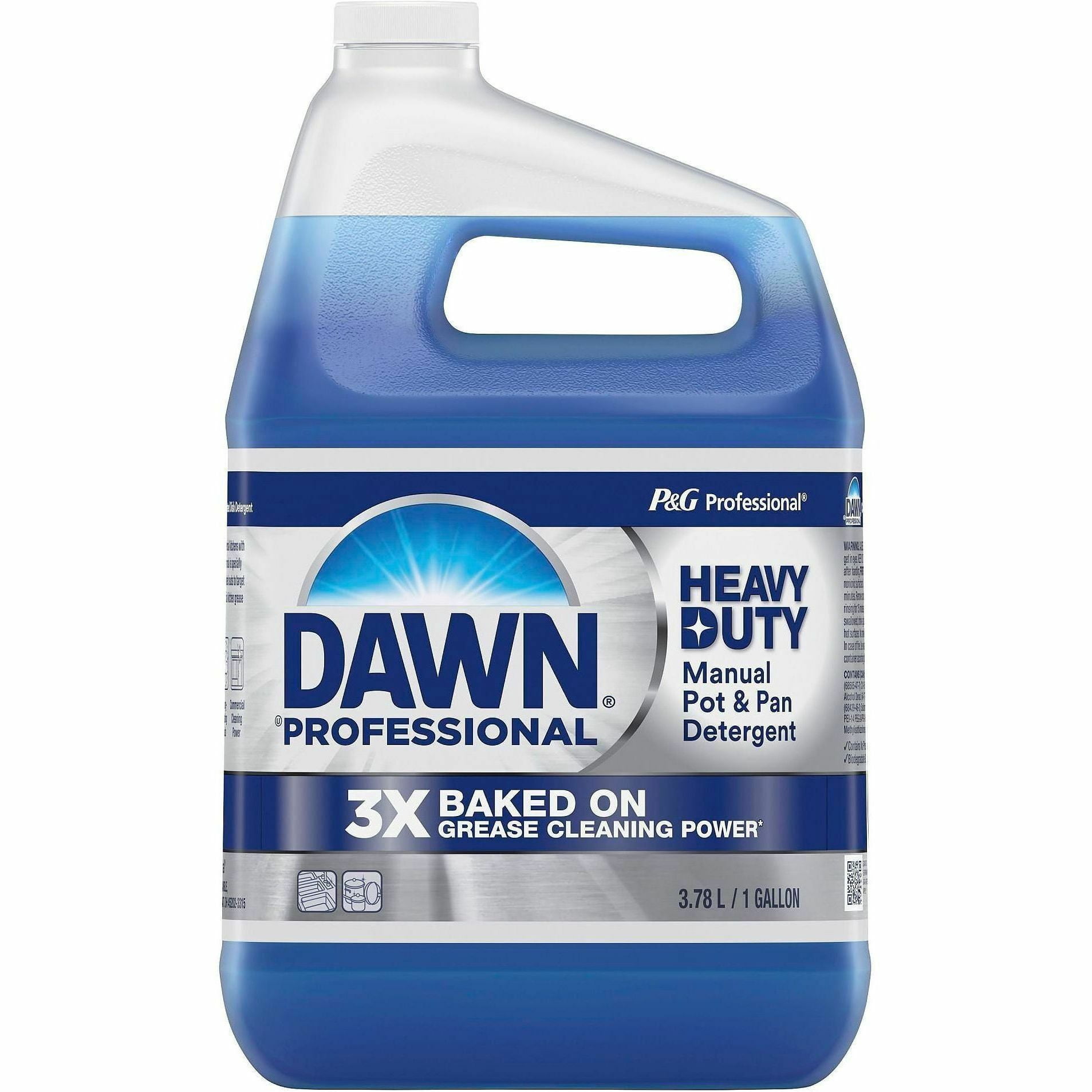 Dawn Professional 80730045 1 gal. Heavy-Duty Manual Pot/Pan Dish Detergent - Original Scent (4/Carton)
