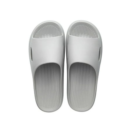

UKAP Women Men Indoor Shower Bathroom Slippers Non-Slip Open Toe Sandals Shoes