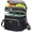 Black, variant on UKEIN Double-Layer Insulated Lunch Box for Men & Women, Leakproof Cooler for Work, Travel & Picnic