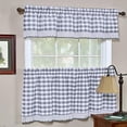 thumbnail image 2 of Achim Home Furnishings Buffalo Check Tier Pair - 58x24 - Grey, 2 of 3