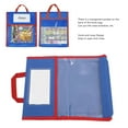 thumbnail image 4 of Pochette de Classe, Pochette de Lecture Professionnelle Simple Portable Transparente avec Poignée Cousue pour École pour Enfants, 4 of 7