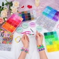 thumbnail image 3 of Kit para hacer pulseras con cuentas Pony Sistenia de 4500 piezas, 3 of 7