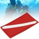 thumbnail image 5 of Insignia De La Bandera De Buceo, Bandera De Buzo 3.15x1.97 Pulgadas Bandera De Buceo De PVC Accesorio De Buceo Para Pesca Submarina Para Snorkel Para Buceo, 5 of 7