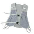 thumbnail image 5 of yotijay Running Vest Pack Reflective Vest for Camping Hiking Night Walking gray, 5 of 7