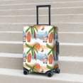 thumbnail image 2 of Lsque Gnome and Surfing Printed Luggage Cover, Travel Luggage Protector,Scratch and Dirt Resistant, Fits 18-32 Inch Luggage - Medium, 2 of 9