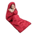 thumbnail image 6 of Deeceymbur Sleeping Bags Xl for Adults Men'S Large Wide Sleeping Bag for Camping, Backpacking, Warm and Cool Weather Outdoor Activities Red, 6 of 9