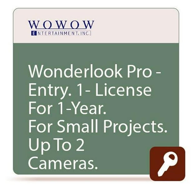 Wowow Entertainment Wow Isl 701 Wonder Look Pro Entry One Year License 2 Devices 3 Camera Walmart Com Walmart Com