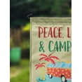 thumbnail image 2 of Printtoo Tan Peace| Love & Camping Beach CampingFlagCustom Personalized Camping Flags For Campers Double Sided CampsiteFlag, 2 of 4