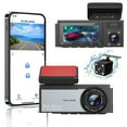 thumbnail image 1 of RKSTN Dash Cam Dash Cam Front Inside Rear 1.97 Inch 1080P HD Screen Dash Camera for Cars with Infrared Night Vision 140 Wide Degrees Loop Recording App, 1 of 8
