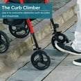 thumbnail image 6 of Elenker Mobility Rollator Walker with 10" Wheels, Adjustable Seat and Arms, Red, 6 of 6