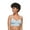 Dusty Blue, variant on Easy Does Itâ„¢ Allover Smoothing Seamless Longline Bra RM5501A Color: Black Size: MEDIUM