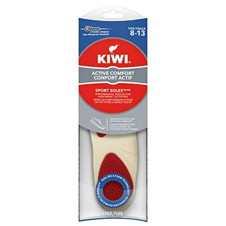 

KIWI Shoe Insoles and Inserts for All day support Performance Foam Absorbs Shock for Ultimate Comfort Sport Men 8-13