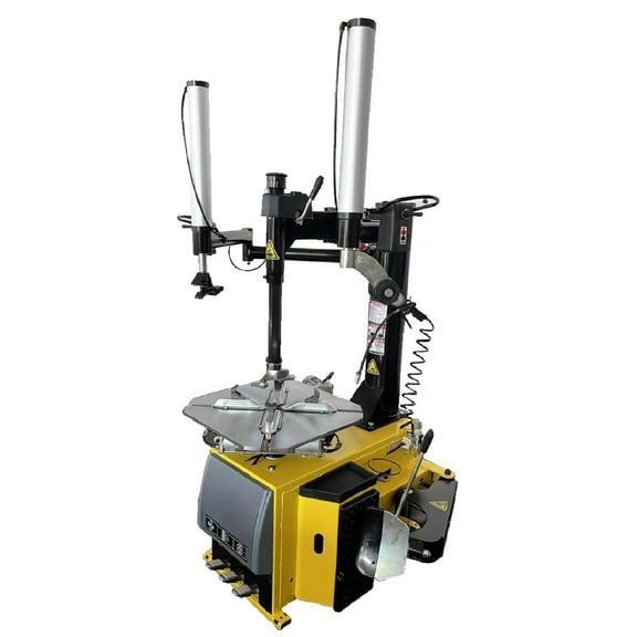 HPDAVV Tire Changer 24'' Rim Tire Changing Machine Wheel Clamping Style Tool Changers Machine Rim Clamp with Double Assist Arms