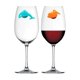 thumbnail image 4 of 24pcs Silicone Wine Glass Markers Sea Animals and Land Animals Wine Identifier Drinking Cup Sign, 4 of 4