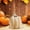 D, variant on Halloween Candle White Decorative Candle Cute Candle Suitable For Halloween Party Home And Table Decoration